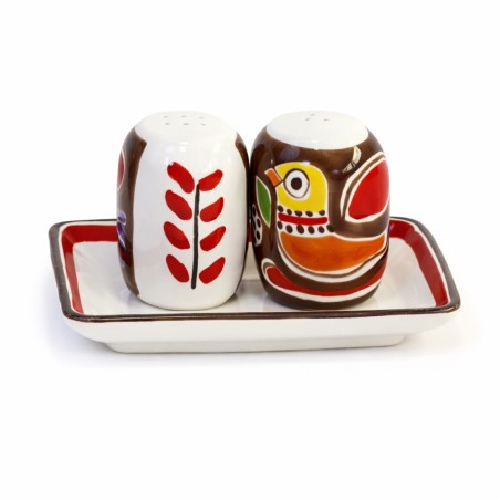 Salt and pepper shakers Stromboli Ceramiche De Simone Salt and pepper shakers Stromboli Ceramiche De Simone
